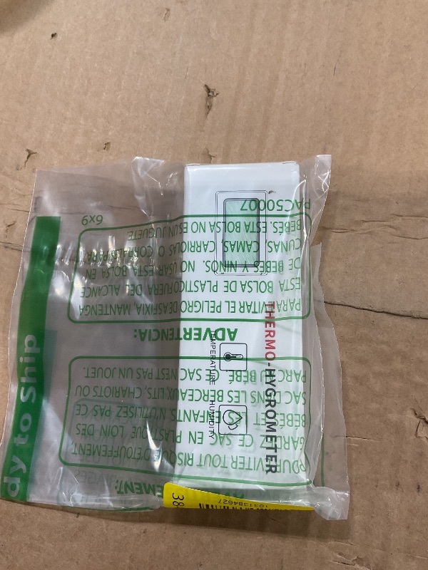 Photo 1 of Atogou 4-Pack Mini Hygrometer Indoor Humidity Meter, Digital Humidity Gauge Indoor Thermometer (?) for Home, Office, Reptile, Car, Greenhouse, Lab, Terrarium, Cellar, Humidors A02 White