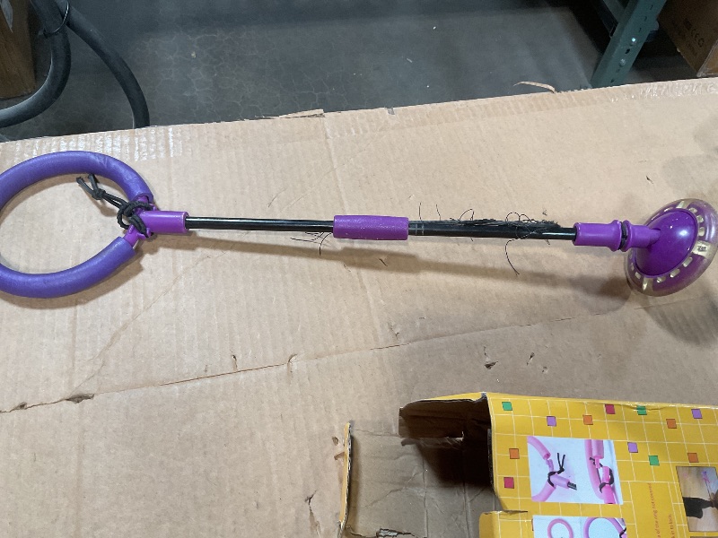 Photo 1 of Hewog Skip Ball, Portable Foldable Colorful Flash Wheel Swing Ball, Kids Toys for Girls & Boys, Sports Fitness Toys for Kids & Adults. Gifts for Mom Women & Girls Toys Age 5-10 Years