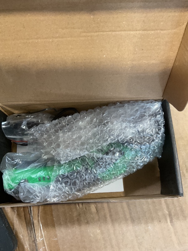 Photo 1 of Cardboard Cutter, Rechargeable Cordless Electric Scissors, 4V Upgrade Motor Electric Box Cutter with 2 Blades, Safety Lock & LED Light, Powerful Cutting for Cardboard Box, Plastic, Leather