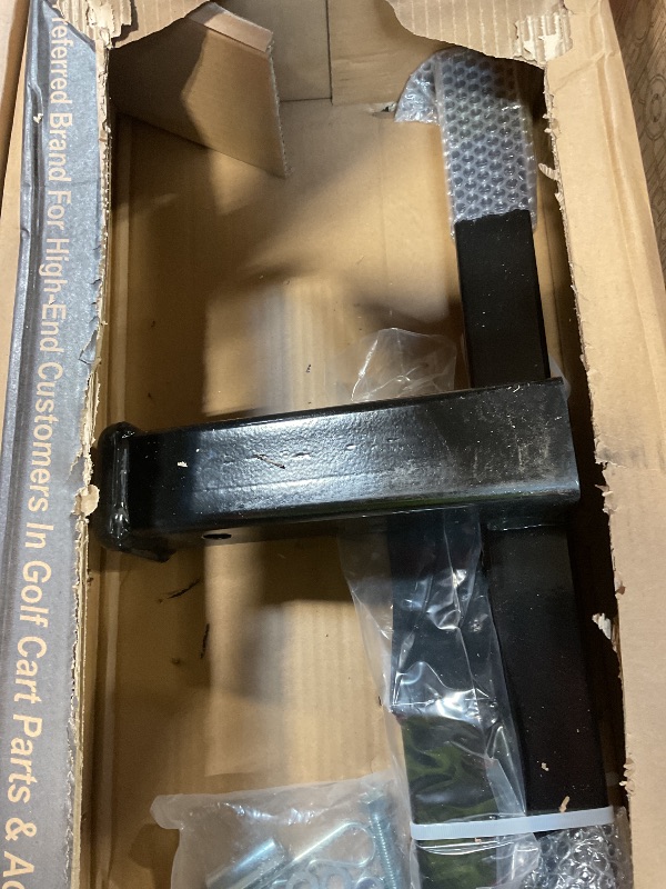 Photo 1 of 10L0L Upgraded Golf Cart Bumper Trailer Hitch for EZGO RXV 2008-up Electric & Gas Cart, Thickened Rear Trailer Hitch Easy to Install