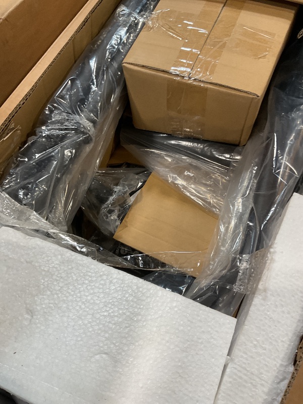 Photo 1 of **SELLING FOR PARTS AS PARTIAL SET. BOX TWO OF TWO**GarveeLife Power Cage, Multi-Functional Power Racks for Home Gym with Cable Crossover System, 1600 LBS Weight Capacity Fitness Squat Rack for Strength Workout with More Training Attachment, Red