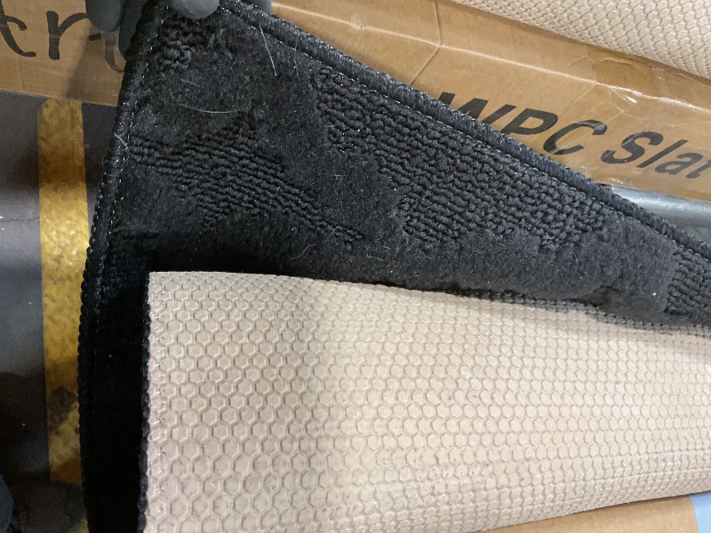 Photo 1 of **DIRT**Garland Rug Sparta Non Slip Polypropylene 5 Ft. X 7 Ft. Black Area Rug- Ideal for Living Rooms & Hallways, Stylish & Durable for High-Traffic Areas