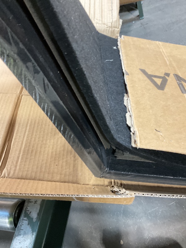 Photo 1 of **BOTH PIECES BROKEN THROUGH 28 INCHES ON ONE SIDE.**Avana Acoustic Wood Wall Panels – 94.4 x 12.6 Inch Rustic Walnut Acoustic Panels 2 PCs – Wall Panels For Interior Wall Decor For Homes, Offices, Studios – Sturdy and Durable Wood Panels For Wall