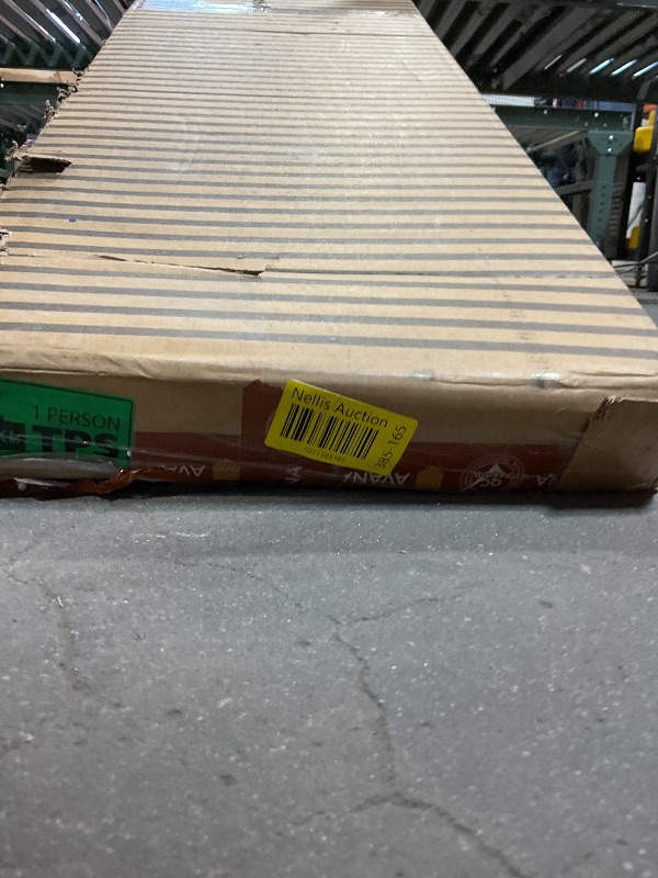 Photo 1 of **BOTH PIECES BROKEN THROUGH 28 INCHES ON ONE SIDE.**Avana Acoustic Wood Wall Panels – 94.4 x 12.6 Inch Rustic Walnut Acoustic Panels 2 PCs – Wall Panels For Interior Wall Decor For Homes, Offices, Studios – Sturdy and Durable Wood Panels For Wall