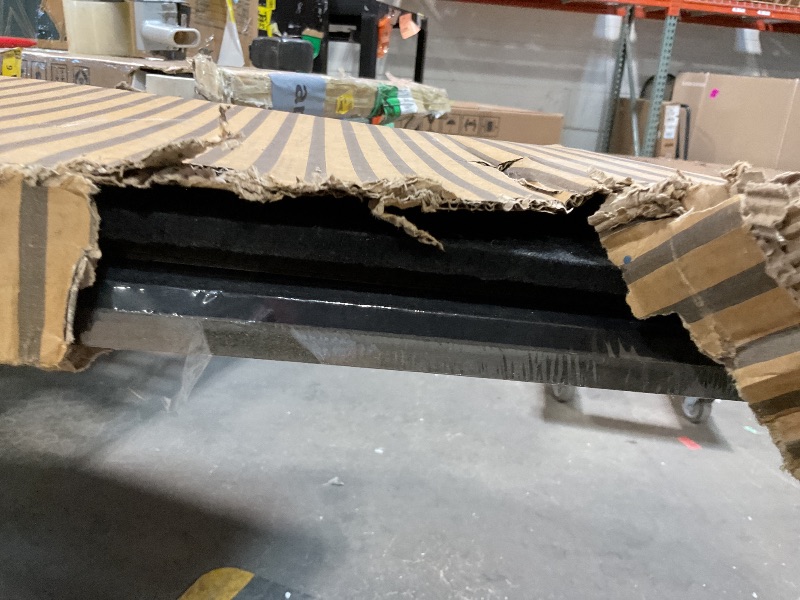 Photo 1 of **BOTH PIECES BROKEN THROUGH 28 INCHES ON ONE SIDE.**Avana Acoustic Wood Wall Panels – 94.4 x 12.6 Inch Rustic Walnut Acoustic Panels 2 PCs – Wall Panels For Interior Wall Decor For Homes, Offices, Studios – Sturdy and Durable Wood Panels For Wall