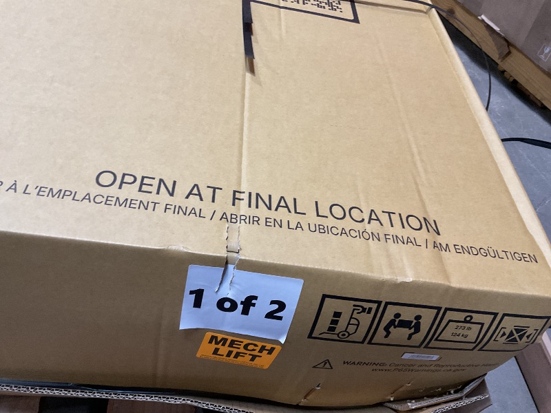 Photo 1 of **2 BOXES**Peloton treadmill. Model tr-02