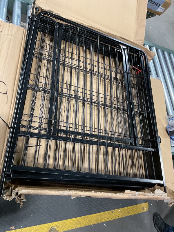 Photo 1 of **SELLING FOR PARTS. **Small outdoor metal fence pieces