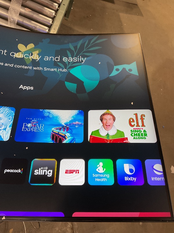 Photo 1 of **SCRATCHES ON POWER BOX AND COVER**Samsung 55" Odyssey Ark 2nd Gen 4K UHD 1000R Curved Gaming Monitor, 165Hz, 1ms, 4 Input Multi View, Quantum Mini-LED, AMD FreeSync Premium Pro, HDR 10+, Height Adjustable Screen, LS55CG970NNXGO