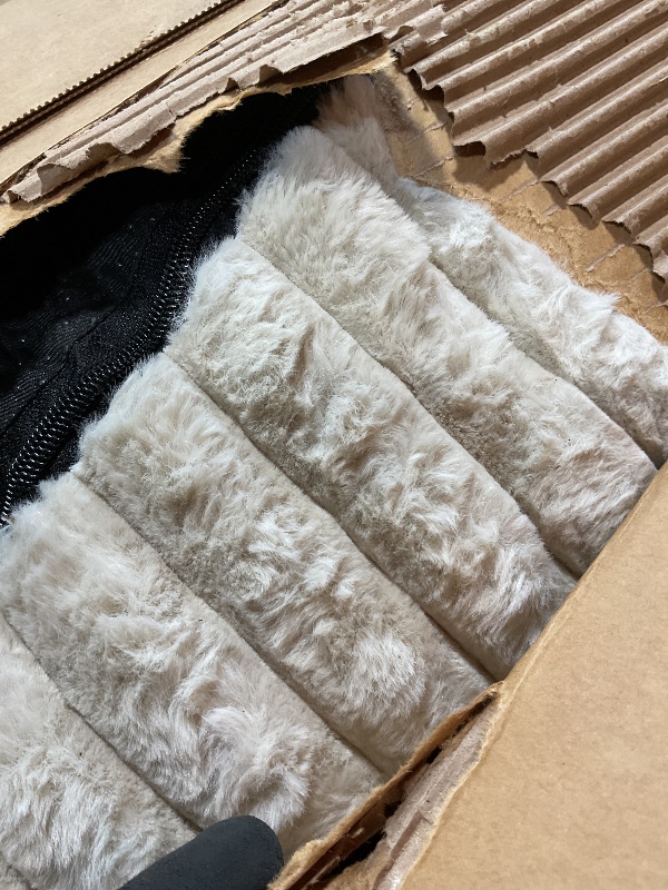 View 4 of **DIRT FROM TRANSPORT **Giant Bean Bag Chairs for Adults with Filling Plush Fluffy Bean Bag Chairs for Teens with Armrests Comfy BeanBag Lazy Couch Sofa Chair for Bedroom Living Room Reading