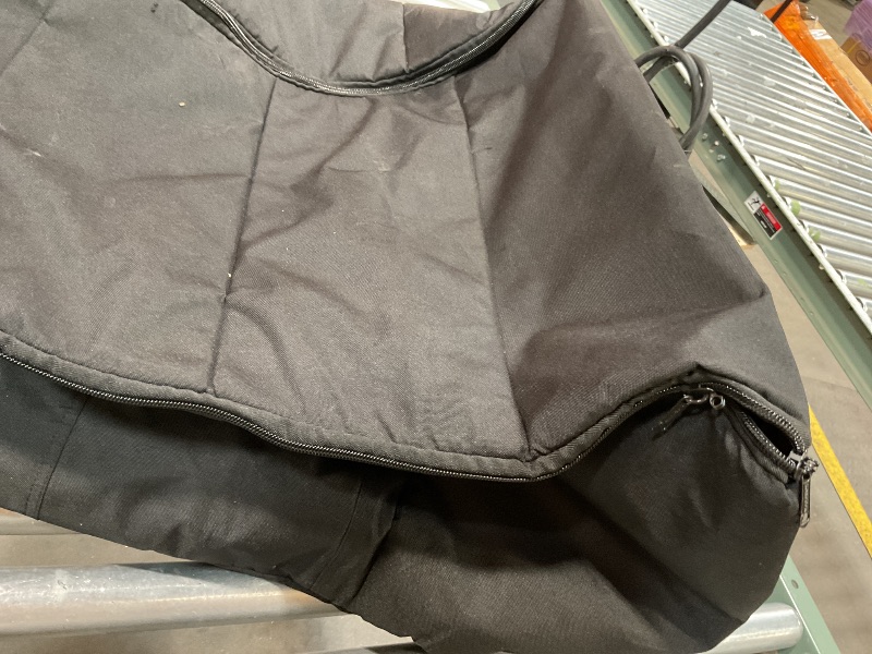 Photo 1 of **DIRT**YOREPEK Stroller Bag Compatible with UPPAbaby Vista V2/V3 and Cruz V2 (No Wheel Removal Needed), Padded Stroller Travel Bag with Wheels, Foldable Stroller Cover with Storage Pocket, All Black