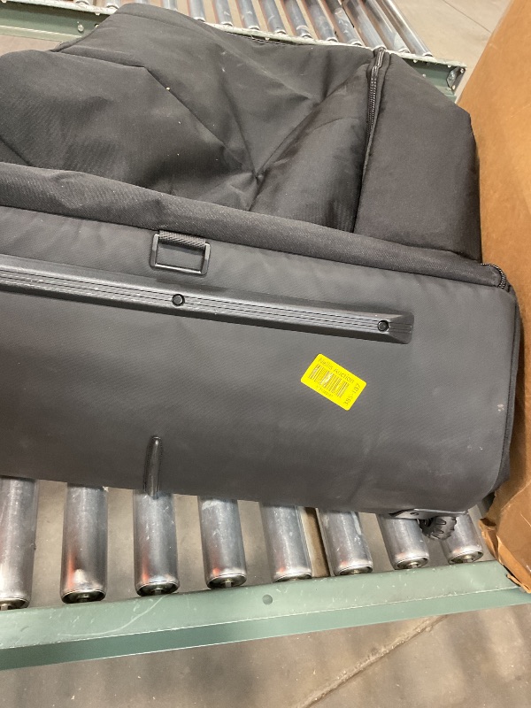 Photo 1 of **DIRT**YOREPEK Stroller Bag Compatible with UPPAbaby Vista V2/V3 and Cruz V2 (No Wheel Removal Needed), Padded Stroller Travel Bag with Wheels, Foldable Stroller Cover with Storage Pocket, All Black