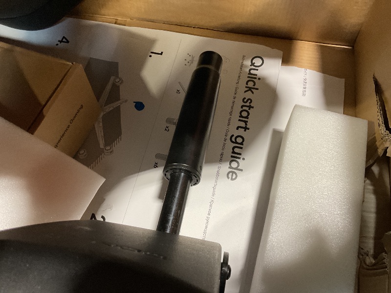 Photo 1 of **SCRATCHES FROM TRANSPORT **Fractal Design Refine Fabric Dark Gaming Chair - Ergonomic Office Desk Chair Functionality with 4D Adjustable Armrests, High-Back Support, Lumbar Cushion, and Premium Fabric