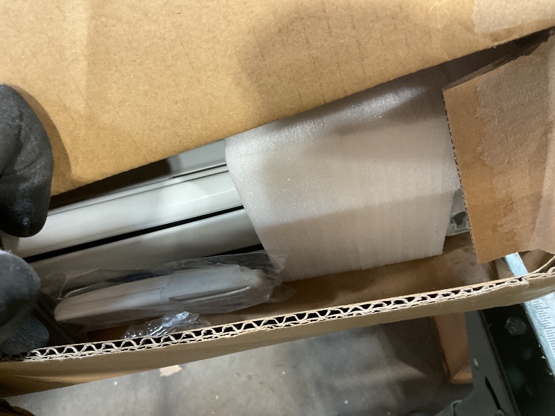 Photo 1 of 120" Motorized Projector Screen, Electric 4:3 Projector Screen with Remote Control, Indoor/Outdoor HD Movie Screen, Wall/Ceiling Mounted, Perfect for Home Office Theater TV, White