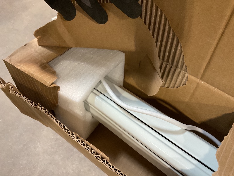 Photo 1 of 120" Motorized Projector Screen, Electric 4:3 Projector Screen with Remote Control, Indoor/Outdoor HD Movie Screen, Wall/Ceiling Mounted, Perfect for Home Office Theater TV, White