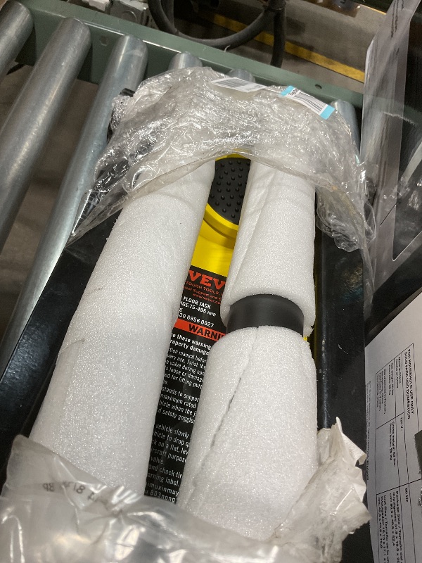 Photo 1 of **MINOR USE WEAR**VEVOR 3 Ton Low Profile, Heavy-Duty Steel Racing Floor Jack with Dual Pistons Quick Lift Pump, Lifting Range 3.35"-19.69"