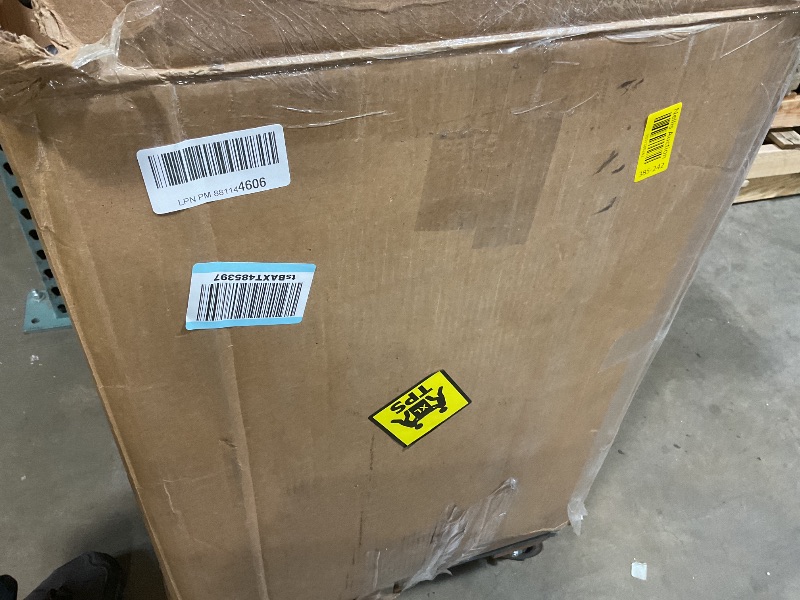 Photo 1 of **MAJOR DAMAGE TO BASE. SELLING FOR PARTS**TOTO Legato One-Piece Elongated 1.28 GPF WASHLET+ and Auto Flush Ready Toilet with CEFIONTECT, Cotton White - CST624CEFGAT40#01