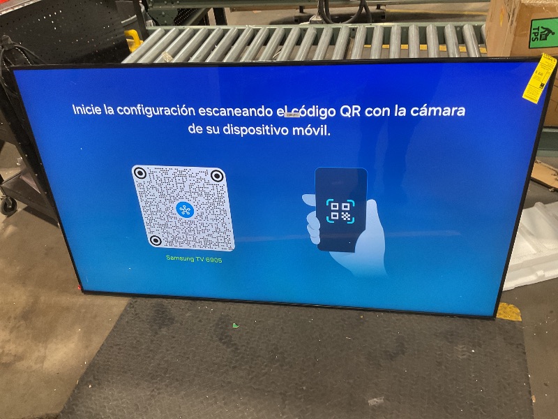 Photo 1 of **SCRATCH ON BOTTOM CORNER. MISSING REMOTE. DIRT**Samsung 75-Inch Class QLED Q8F 4K UHD Smart TV (2025 Model) Q4 AI Processor, 100% Color Volume with Quantum Dot, AirSlim Design, Endless Free Content, Samsung Vision AI, Alexa Built-in