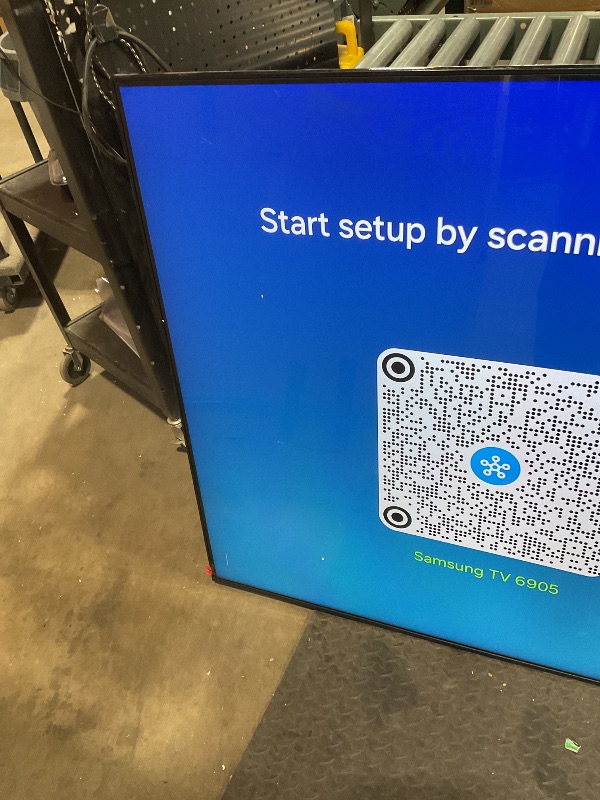 Photo 1 of **SCRATCH ON BOTTOM CORNER. MISSING REMOTE. DIRT**Samsung 75-Inch Class QLED Q8F 4K UHD Smart TV (2025 Model) Q4 AI Processor, 100% Color Volume with Quantum Dot, AirSlim Design, Endless Free Content, Samsung Vision AI, Alexa Built-in