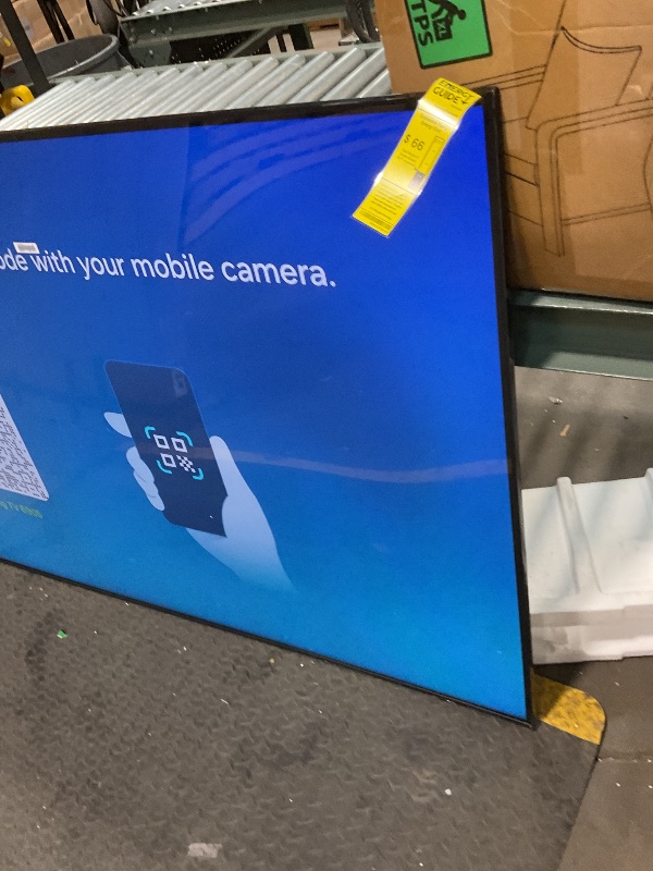 Photo 1 of **SCRATCH ON BOTTOM CORNER. MISSING REMOTE. DIRT**Samsung 75-Inch Class QLED Q8F 4K UHD Smart TV (2025 Model) Q4 AI Processor, 100% Color Volume with Quantum Dot, AirSlim Design, Endless Free Content, Samsung Vision AI, Alexa Built-in