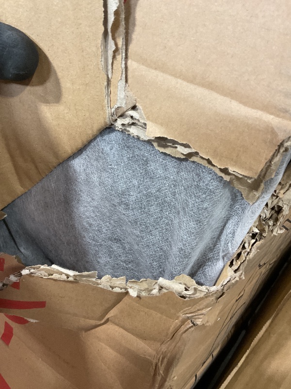 Photo 1 of **SELLING FOR PARTS AS PARTIAL SET. BOX 2 OF 3**Lyngins Sectional Couches for Living Room L Shaped Couch 3-Piece Sectional Sofa Set 98" Storage Ottoman and 2 Toss Pillows for Living Room and Small Apartment, Classic Dark Gray