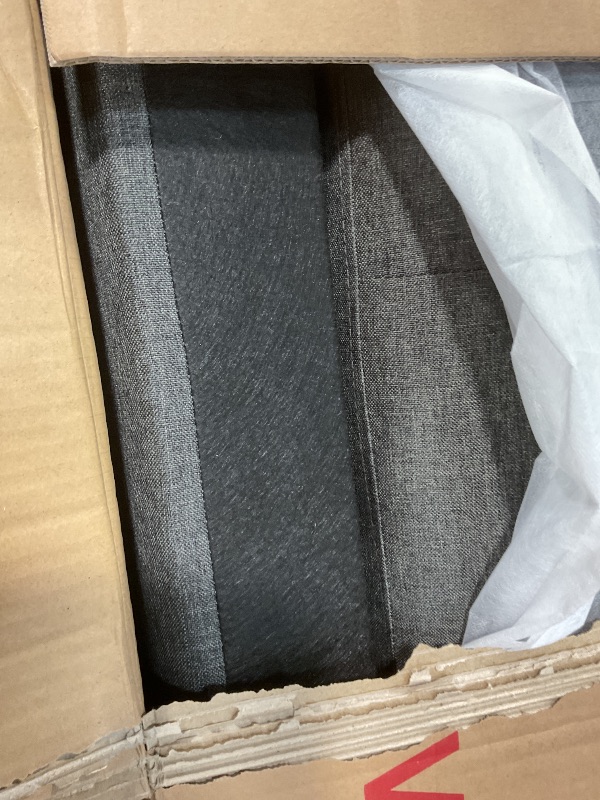 Photo 1 of **SELLING FOR PARTS AS PARTIAL SET. BOX 2 OF 3**Lyngins Sectional Couches for Living Room L Shaped Couch 3-Piece Sectional Sofa Set 98" Storage Ottoman and 2 Toss Pillows for Living Room and Small Apartment, Classic Dark Gray