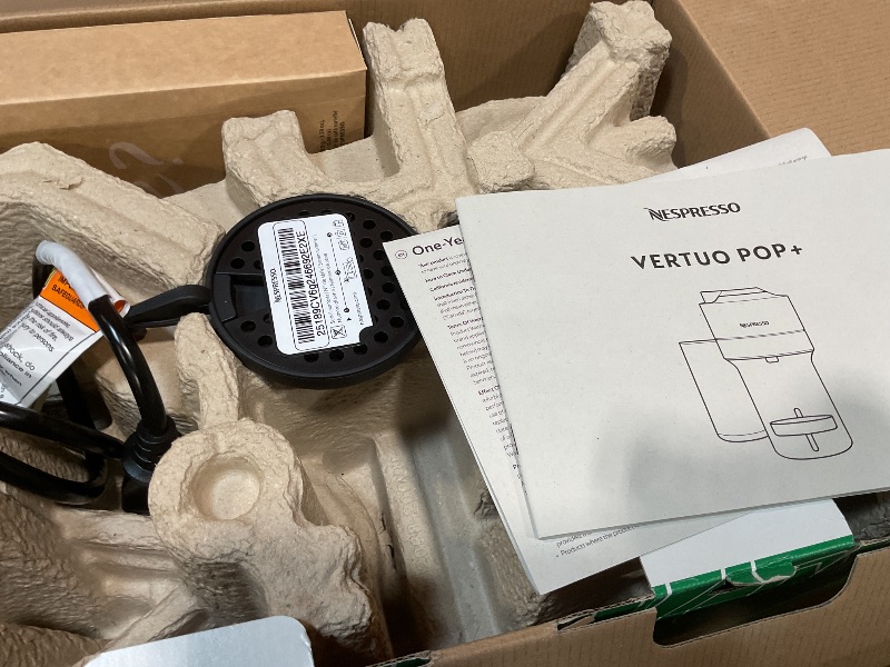 Photo 1 of ** 2 BOXES**Nespresso Vertuo Pop+ Coffee and Espresso Maker by Breville, Samra Origins by The Weeknd Metad Green