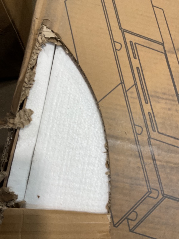 Photo 1 of **2 BOXES**OneBlis 80" Entertainment Center & TV Stand, Modern Media Console with Storage Cabinet, Fits TVs up to 90", Living Room Furniture, 36" Electric Fireplace (All White)