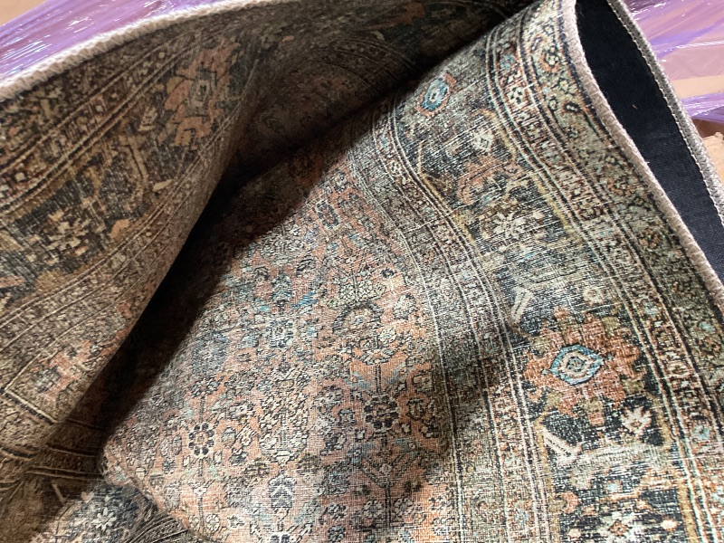 Photo 1 of **DIRT FROM TRANSPORT **Loloi Adrian Collection ADR-03 Terracotta/Multi 8'-6" x 11'-6", .19" Thick Area Rug