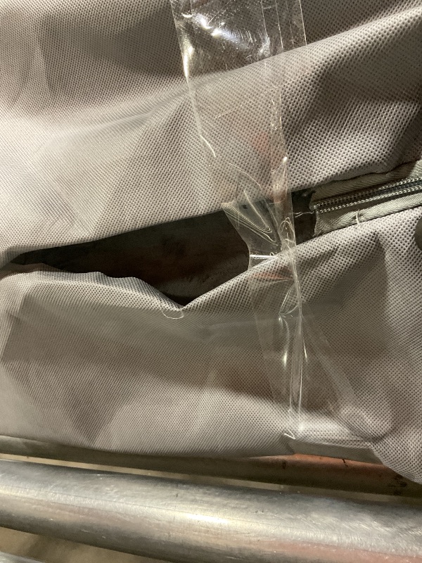 Photo 1 of **BAG IS TEARING. ZIPPER IS MISSING**SINWEEK Tri-Folding Mattress Foam Topper 38 x 75 x 4 Inch Folding Pad with Removable Cover