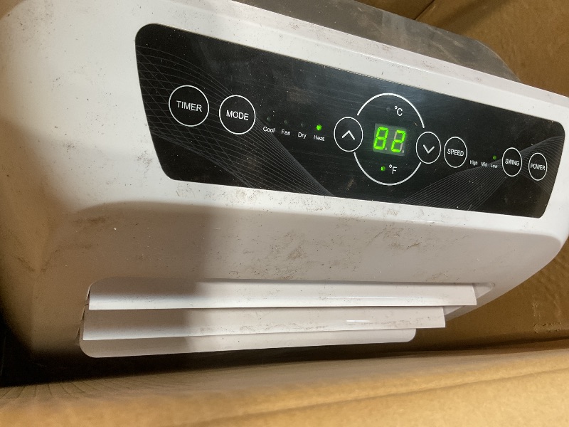 Photo 1 of **DIRT**SereneLife Portable Air Conditioner With Heat & Built-in Dehumidifier 10,000 BTU, Portable Heater & AC For Rooms up to 450 Sq Ft - Remote Control & Window Mount Exhaust Kit Included