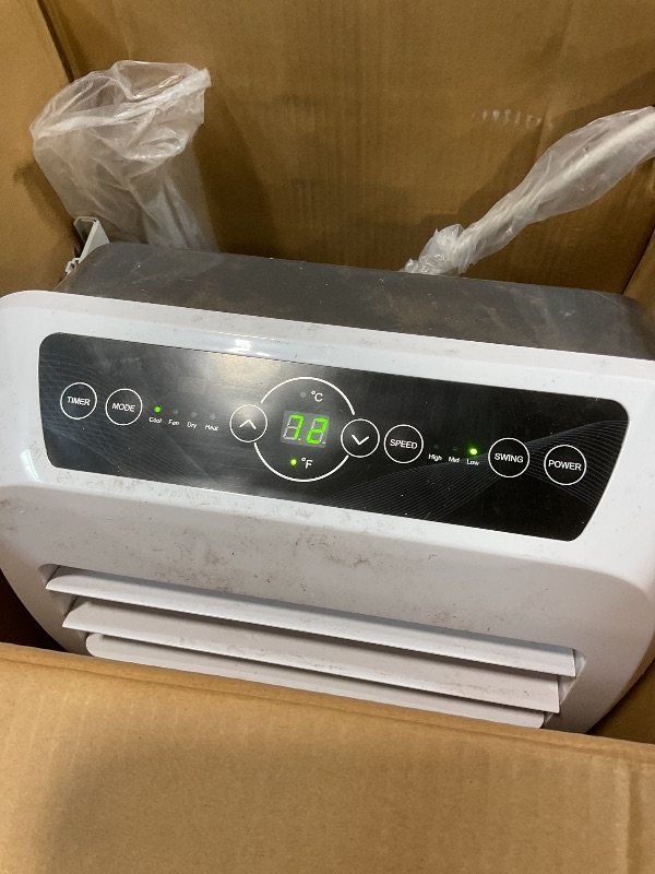 Photo 1 of **DIRT**SereneLife Portable Air Conditioner With Heat & Built-in Dehumidifier 10,000 BTU, Portable Heater & AC For Rooms up to 450 Sq Ft - Remote Control & Window Mount Exhaust Kit Included