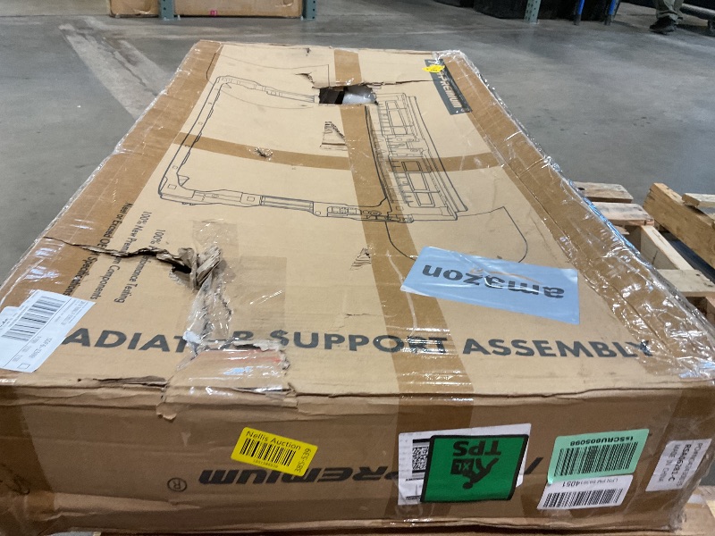 Photo 1 of **MISSING BOTH BOLTS**A-Premium Front Radiator Core Support Assembly Compatible with Toyota Camry 2012 2013 2014, Radiator Support Bracket Panel, Replace# 5321006281