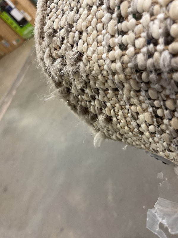 Photo 1 of **SCRAPE,DIRT DAMAGE FROM TRANSPORT **Loloi Magnolia Home by Joanna Gaines Gigi Collection GIG-02 Ivory/Stone 7'-10" x 10' Area Rug