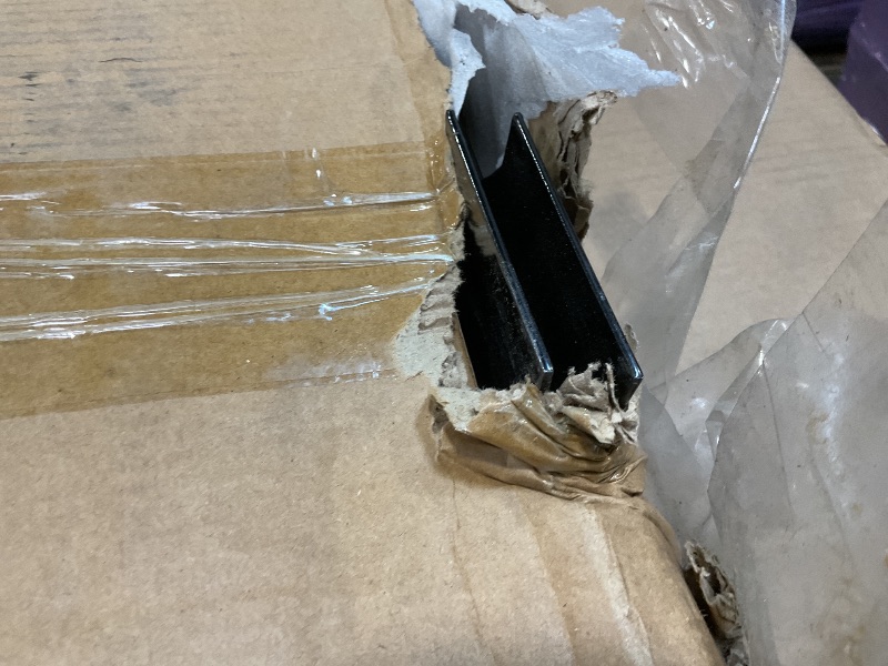 Photo 1 of **SCRAPES**Toriexon Fence Posts 4 Feet - 16 Pack, Heavy Duty Metal Fence Post, No Dig U Post for Farm, Garden, Orchard and Outdoor Wire Fencing (Black)