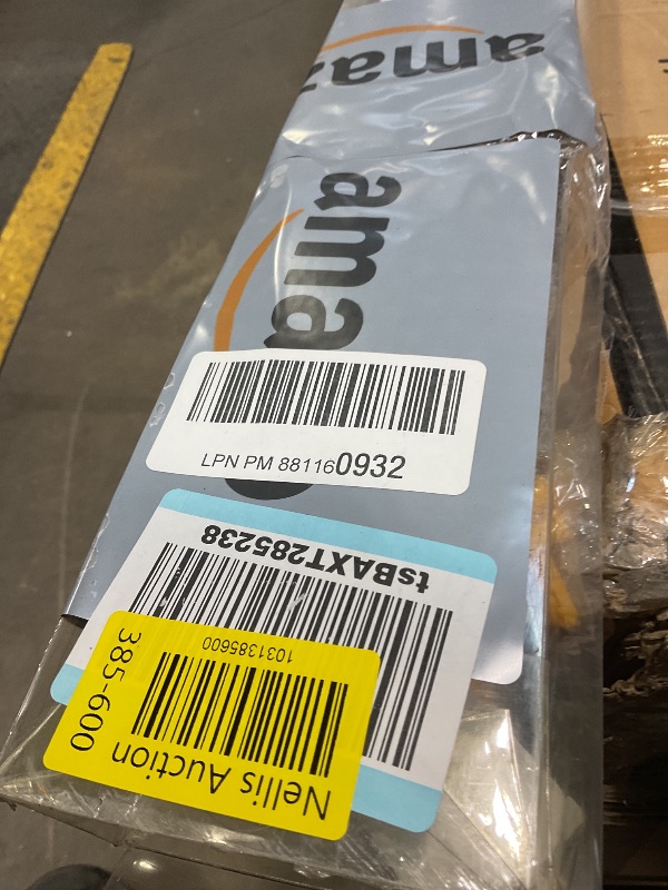 Photo 1 of **DIRTCeiling Mounted Curtain Track - Rail for Drapes, Room Dividers - Sliding Curtain Rail for Living Room (White, 4.5m)