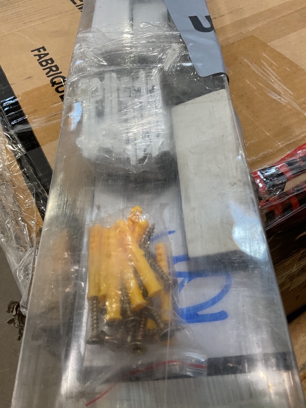 Photo 1 of **DIRTCeiling Mounted Curtain Track - Rail for Drapes, Room Dividers - Sliding Curtain Rail for Living Room (White, 4.5m)