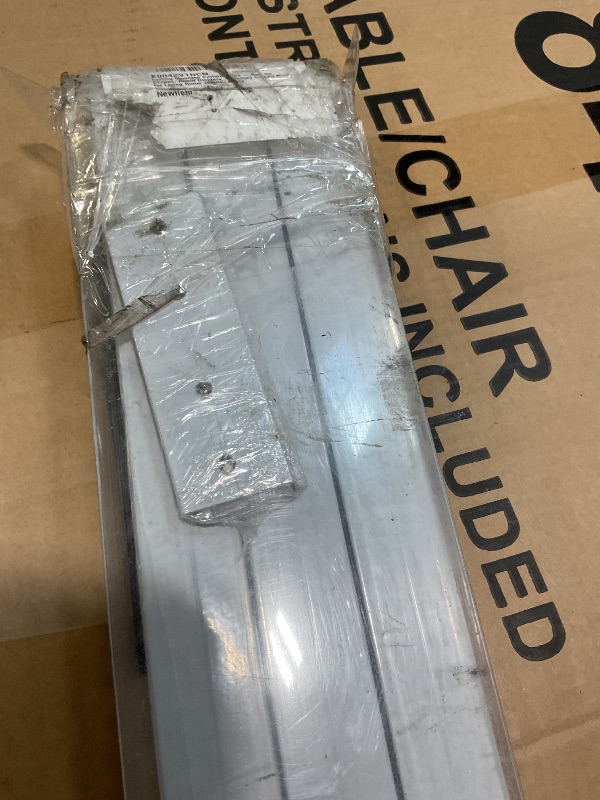 Photo 1 of **DIRTCeiling Mounted Curtain Track - Rail for Drapes, Room Dividers - Sliding Curtain Rail for Living Room (White, 4.5m)