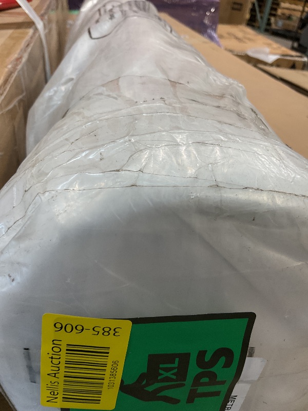 Photo 1 of **DIRT**SAFAVIEH Metro Collection Area Rug - 6' x 9', Ivory & Brown, Handmade Wool, Modern Design, Ideal for High Traffic Areas in Living Room, Bedroom, Dining (MET625A-6)