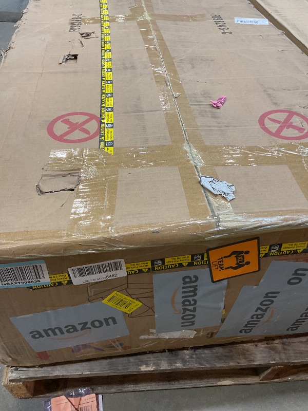 Photo 1 of **RIGHT ARM CHAISE ONLY. SELLING AS PARTIAL SET. 1/3 BOXES**Topcomfy 97.5" L Shaped Couch Set, Modular Sectional Couches for Living Room with Storage Ottoman, 4 Seat Home Sofa Living Room Furniture Sets with Chaise for Apartment Office (Faux Leather, Blac