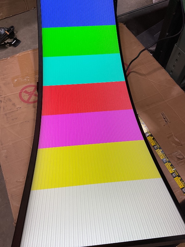 Photo 1 of **SELLING FOR PARTS. PICTURE WORKS BUT WITH HEAVY STATIC/SNOW**Samsung 49” Business Curved Ultrawide Dual QHD Computer Monitor, USB-C, DisplayPort, HDMI, 120Hz, VESA DisplayHDR 400, Built-in Speakers, Height Adjustable Stand, Eye Care, LS49C954UANXZA, 202