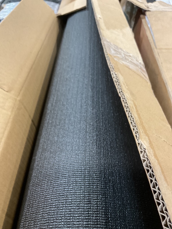 Photo 1 of **DIRT. SCRATCHES**anngrowy Extre-Large Exercise Mat 8'x5'x7mm Gym Mat for Home Workout Equipment Flooring Mat Non-Slip Large Rubber Yoga Mat for Fitness, Weightlift, Cardio, Jump Rope, Plyo, MMA, Treadmill, Stretch