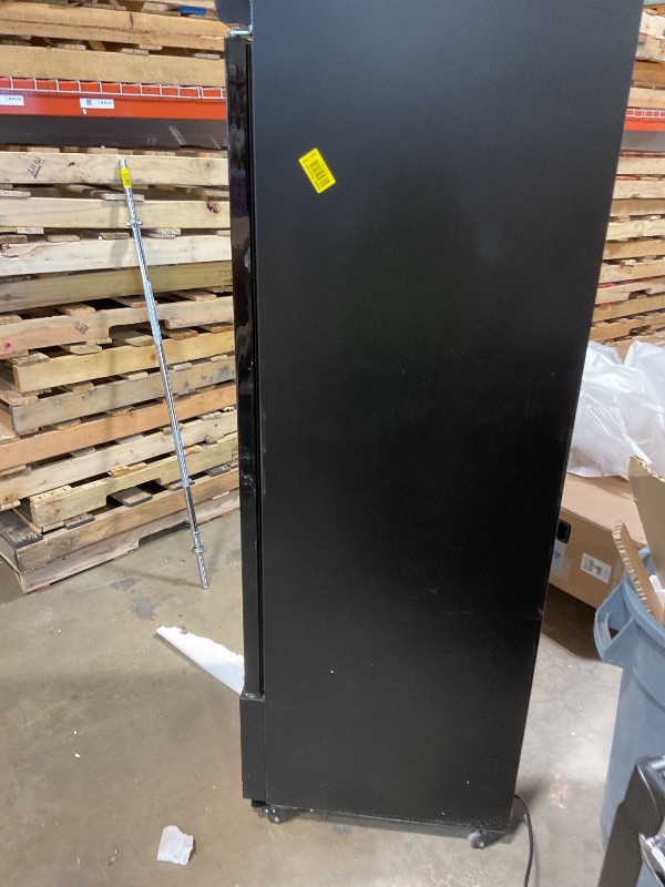 Photo 1 of **DENT ON FRONT AND BACK**Mojgar 14.8 Cu Ft Commercial Merchandiser Refrigerator for Beverage,Glass Door Upright Display Fridge with Front LED Light,Large Freestanding Business Cooler for Shop,Restaurant,Apartment,etc