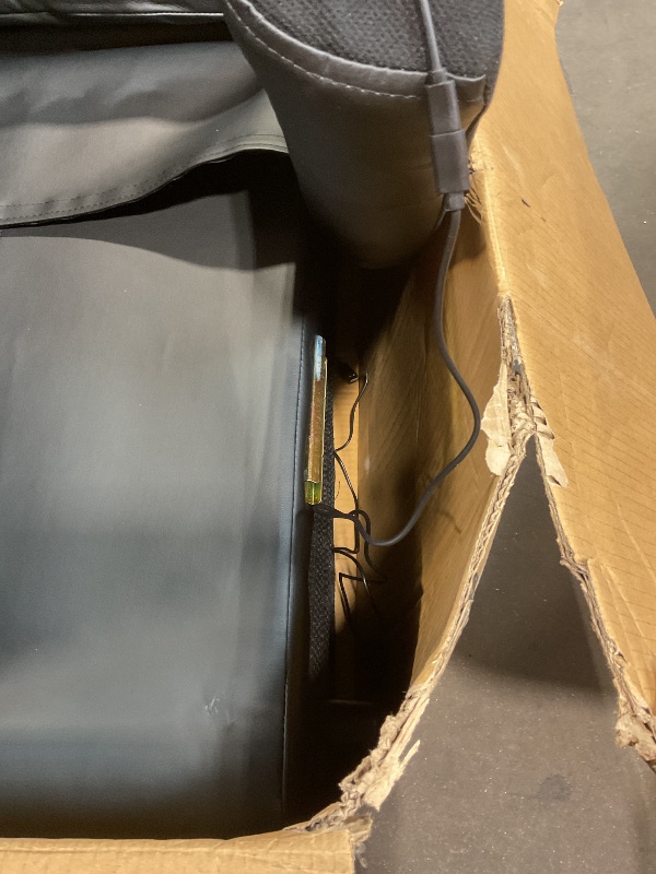 Photo 1 of **DENTS**GTRACING Gaming Recliner Chair with Bluetooth Speakers Racing Style Single Gaming Sofa Modern Living Room Recliners Ergonomic Comfortable Massage Home Theater Seating, Black