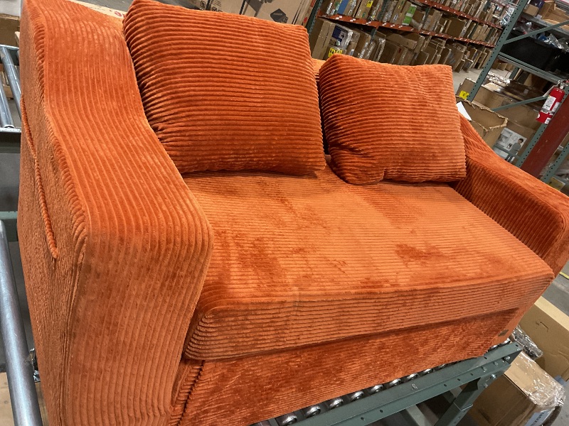 Photo 1 of **DIRT FROM TRANSPORT **MeMoreCool Folding Sofa Bed. Orange