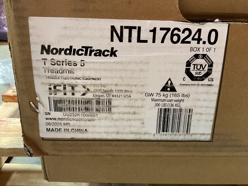 Photo 1 of ***USED, MAJOR WEAR AND TEAR***NordicTrack T Series 5 Starter Treadmill for Real Results