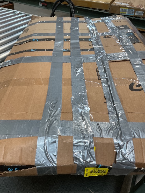 Photo 1 of **BEND DAMAGE ON TABLE END**Profeeshaw Stainless Steel Table with Wheels 24x48 Inch, NSF Commercial Kitchen Prep & Work Table with Undershelf and Galvanized Legs for Restaurant, Bar, Utility Room and Garage Heavy Duty Table