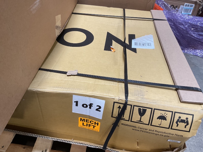 Photo 1 of **2 BOXES**Peloton Cross Training Tread, Treadmill for Running, Walking, and Hiking with Manual or Auto-Incline Options and Immersive 24” HD Touchscreen, Exercise Equipment for Home Cardio and Strength Workouts