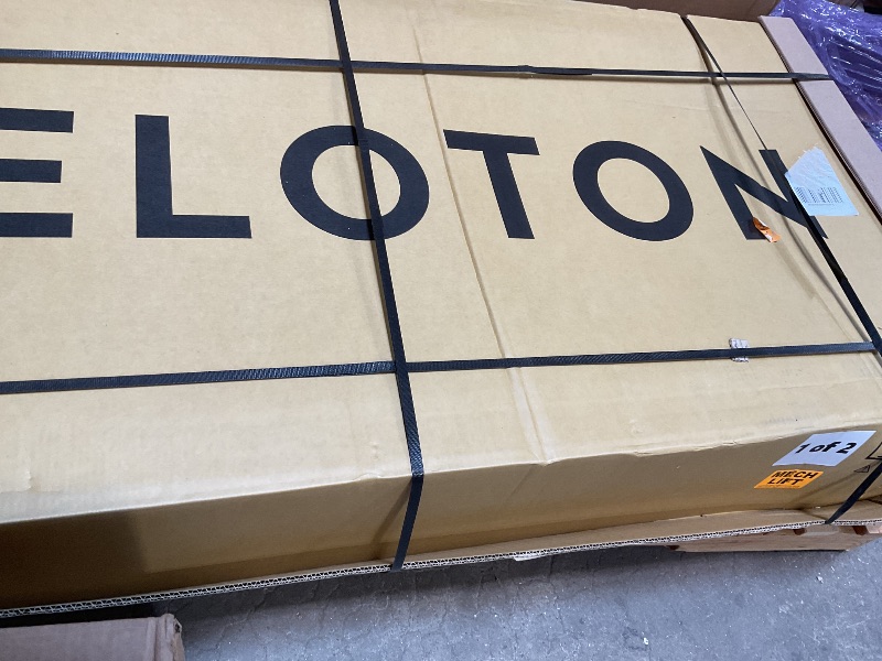 Photo 1 of **2 BOXES**Peloton Cross Training Tread, Treadmill for Running, Walking, and Hiking with Manual or Auto-Incline Options and Immersive 24” HD Touchscreen, Exercise Equipment for Home Cardio and Strength Workouts