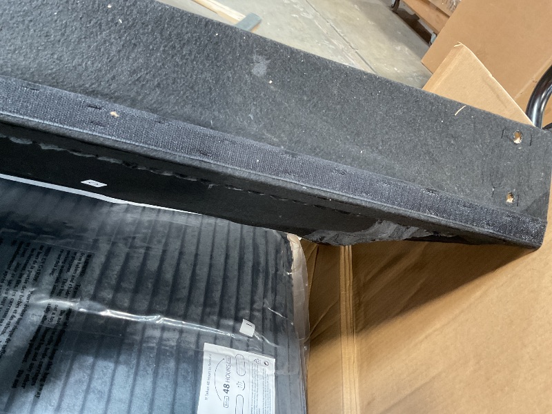 Photo 1 of **SELLING FOR PARTS AS PARTIAL SET. ONE BOX OF TWO**Vesgantti 109" U Shaped Cloud Sectional Sofa, Comfy Corduroy Upholstered Sectional Modular Sofas for Living Room, Modern Modular Couch with 2 Ottoman Deep Seat, Dark Grey