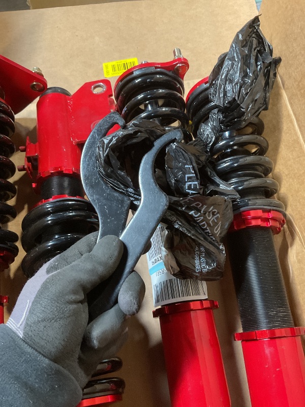 Photo 1 of **SCRAPES**SCITOO Coilovers Struts Adjustable Height Coilover Suspensions Kit Struts Coilover fit for 1991-1996 for Dodge Stealth, 1991-1999 for Mitsubishi 3000GT